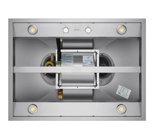 Victory Range Hood Twister 42 Inch 750 CFM Island Mount Range Hood Inside