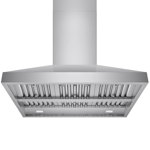 Victory Range Hood Twister 42 Inch 750 CFM Island Mount Range Hood Front