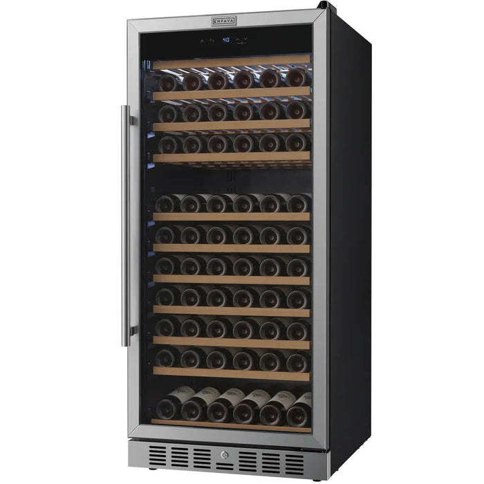 Empava 24 Inch Wine Cooler 53 inch Tall Wine Refrigerator