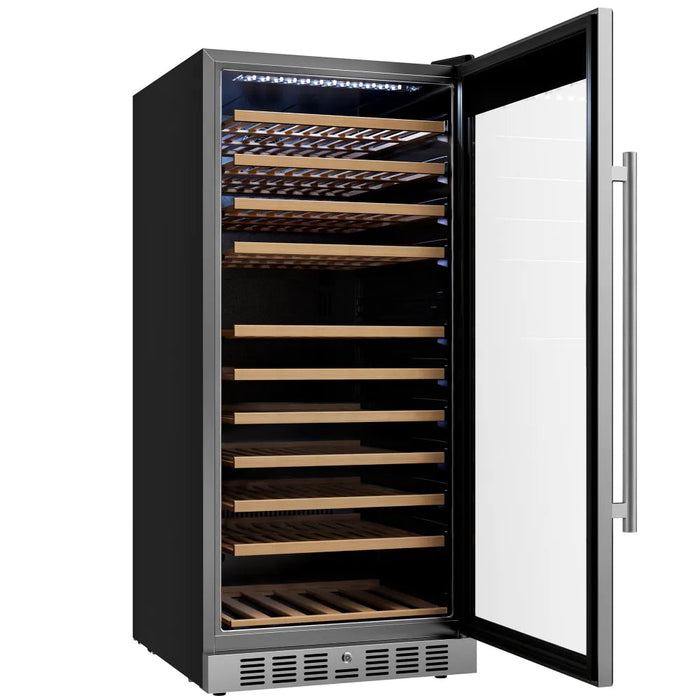 Empava 24 Inch Wine Cooler 53 inch Tall Wine Refrigerator