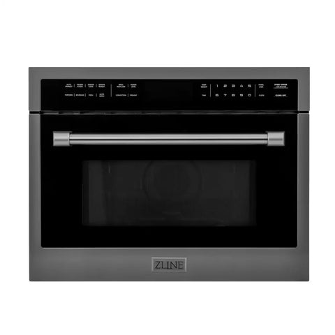 ZLINE 24 Inch Built-in Convection Microwave Oven in Stainless Steel with Speed and Sensor Cooking (MWO-24)