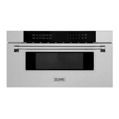 ZLINE 30 Inch 1.2 cu. ft. Built-In Microwave Drawer in DuraSnow Stainless Steel (MWD-30-SS)