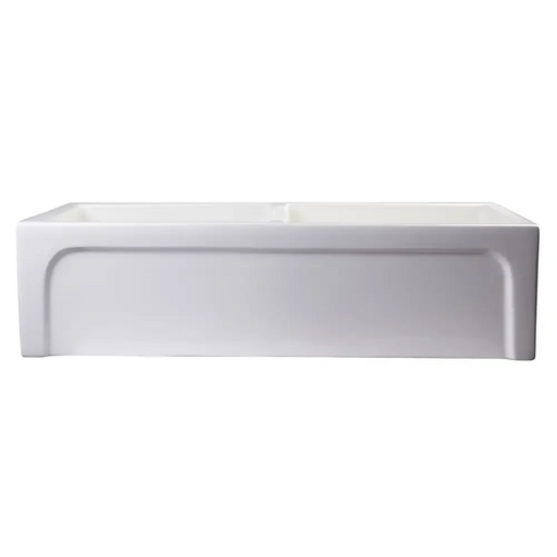 ALFI brand AB3918ARCH-B 39 Biscuit Arched Apron Thick Wall