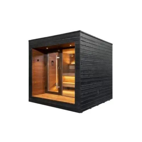Auroom Arti Outdoor Cabin Sauna - 91”W x 111D (Up to 5