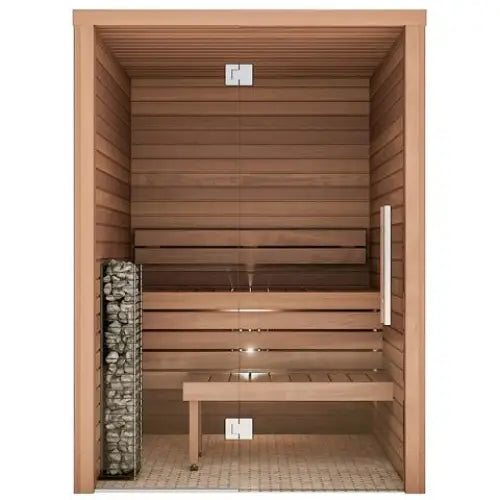 Auroom Cala Glass Cabin Sauna Kit - Thermo-Aspen - Health &