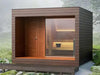 Auroom Natura Outdoor Sauna Cabin - Left - Hearth Product