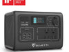 BLUETTI EB55 Portable Power Station | 700W 537Wh - Gray - 
