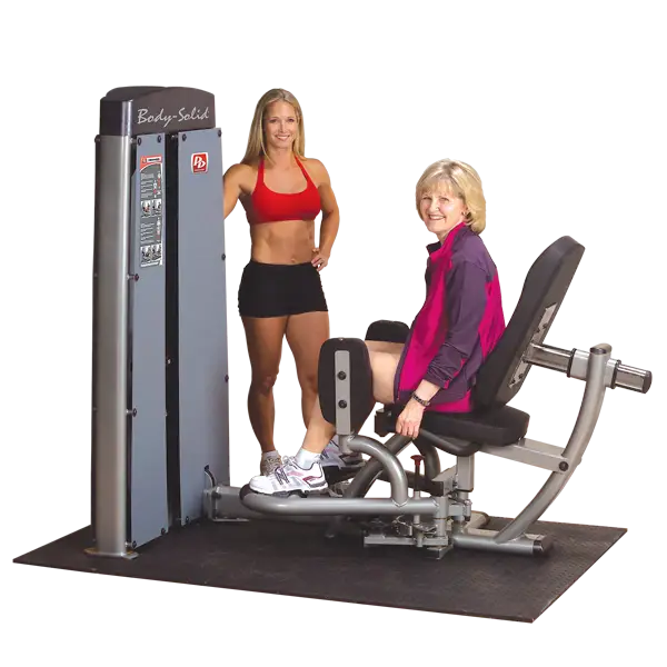 Body Solid DUAL INNER OUTER THIGH MACHINE FREESTANDING 210LB