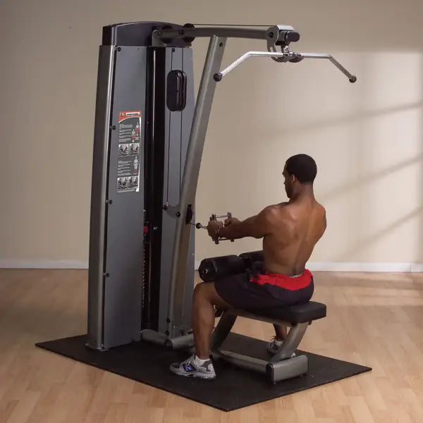 Body Solid DUAL LAT/ROW-MACHINE FREESTANDING 210LB STACK -