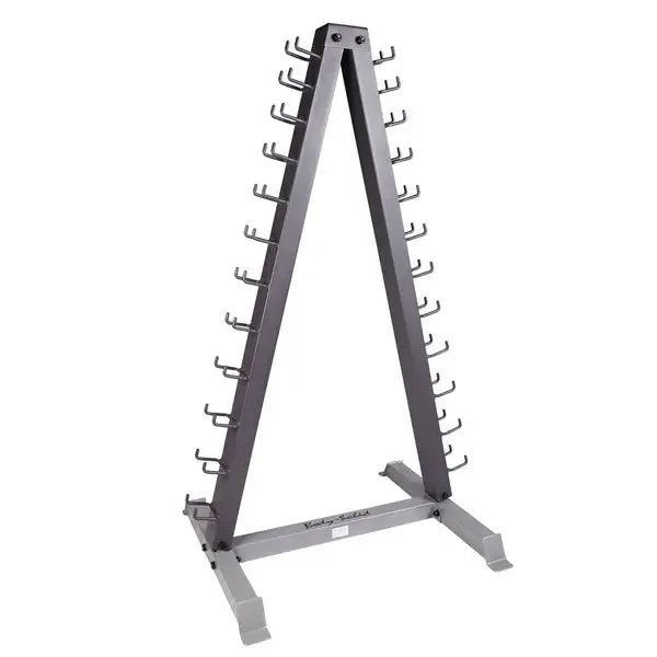 Body Solid 12 Pair Neoprene Rack with Rack Includes GDR24