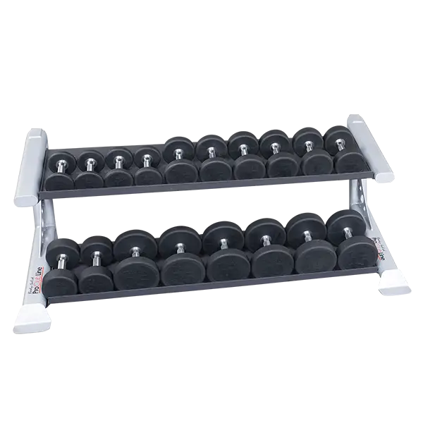 Body Solid PCL SDKR 2 Tier Dumbell Rack - Fitness Upgrades