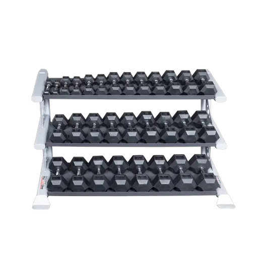 Body Solid PCL SDKR 3 Tier Dumbell Rack - Fitness Upgrades