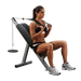 Body Solid Powerline Ab Crunch Tricep Bench - Fitness