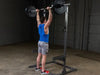 Body Solid Powerline Half Rack - Fitness Upgrades