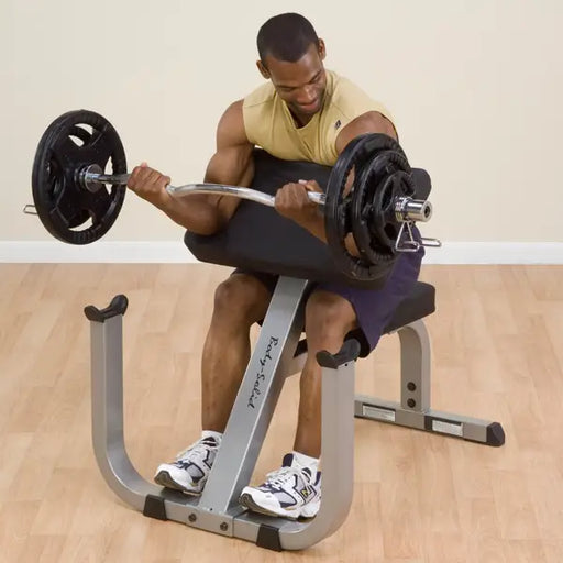 Body Solid Preacher Curl Bench - Fitness Upgrades