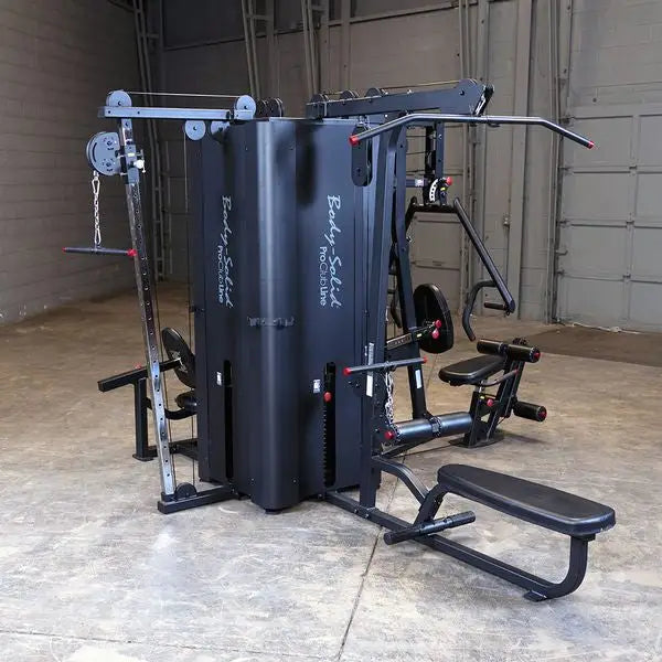 Body Solid Pro Clubline 4 Stack Commercial Gym - Fitness