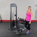 Body Solid PRO SELECT AB AND BACK SELECTORIZED 210LB STACK -