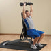 Body Solid ProClubline Flat Incline Bench Silver - Fitness