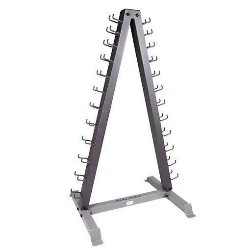 Body Solid 12 Pair Vinyl Rack with Rack Includes GDR24