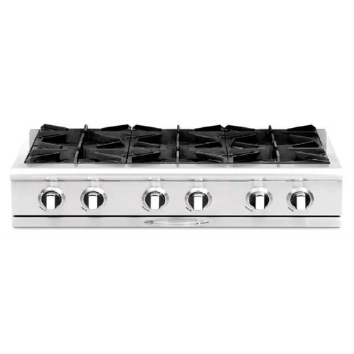 Capital 36’ Culinarian Gas Rangetop 4 Open Burners BBQ