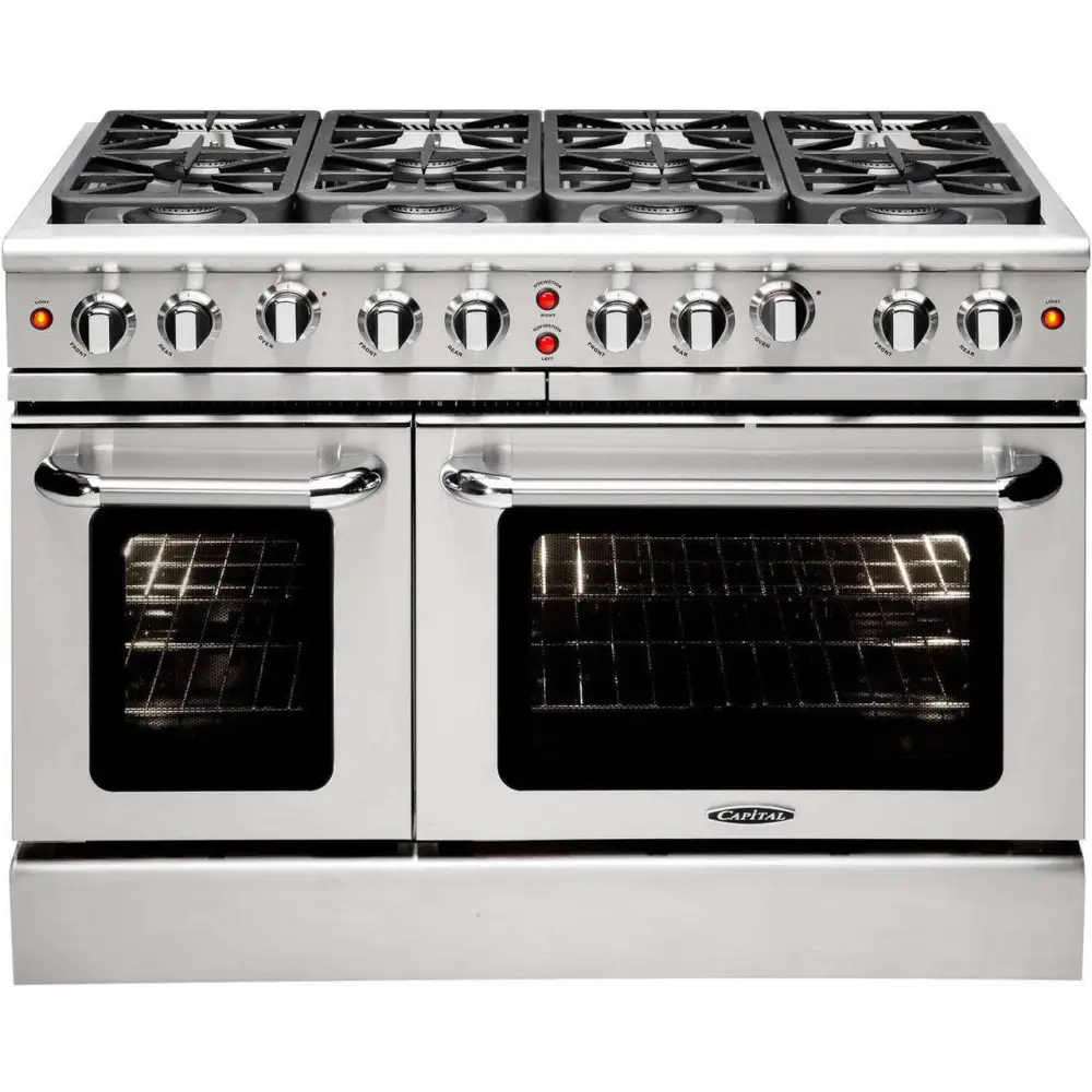 Buy Capital 48’ Precision Gas Range 8 Sealed Burners The Trade Table