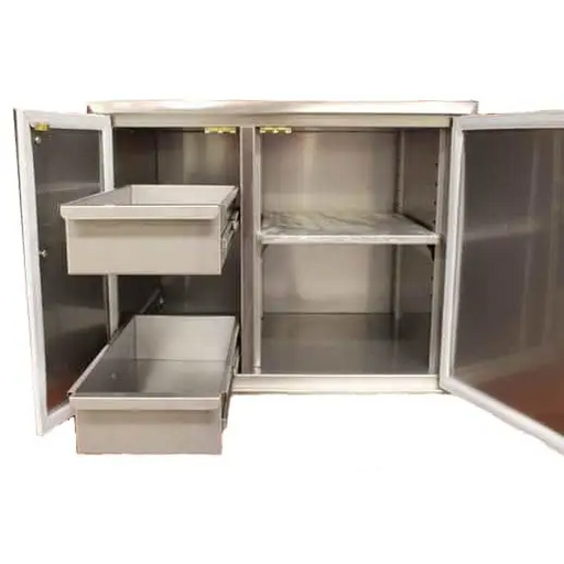 Coyote 31″ Dry Pantry 31 - 2 Drawer Cab and Single Door -