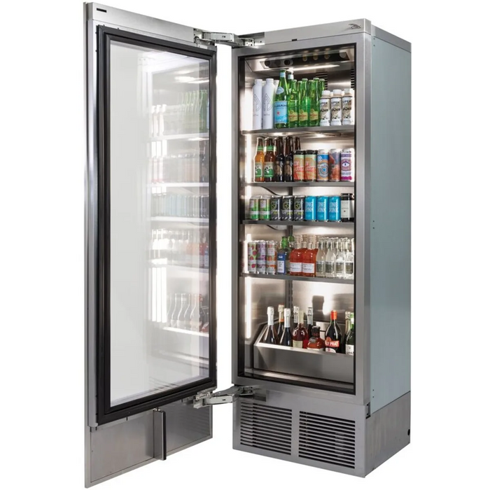 Perlick 30 Inch Single Zone Column Beverage Glass Overlay Ready