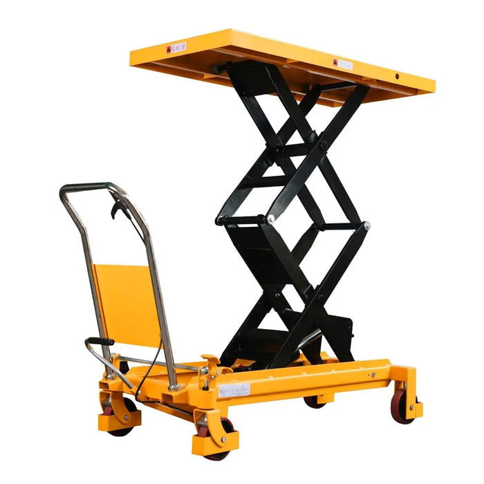 Double Scissors Lift Table 1760lbs. 59’ lifting height