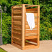 Dundalk Cloudburst Outdoor Shower - Clear Red Cedar -