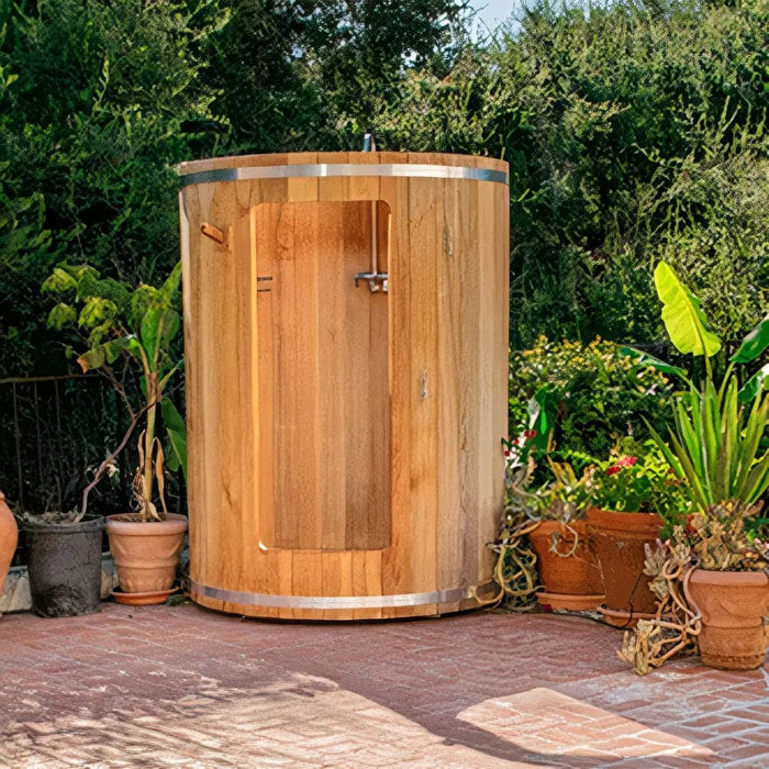 Rainbow Barrel Shower - Outdoor Upgrades