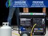 DuroMax XP10000EH 10,000 Watt Portable Dual Fuel Gas