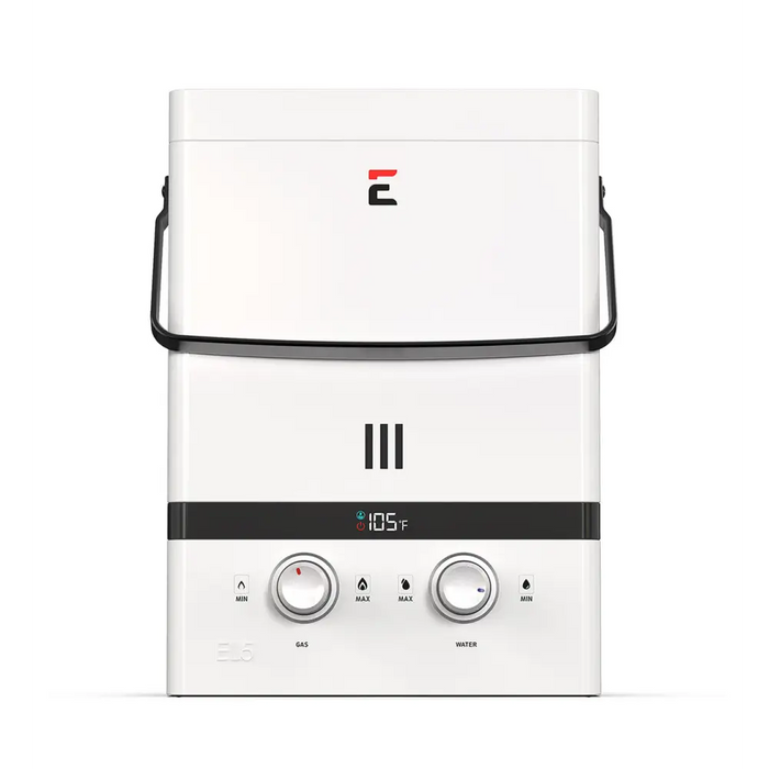 Eccotemp Luxé EL Portable Outdoor Tankless Water Heater Front View