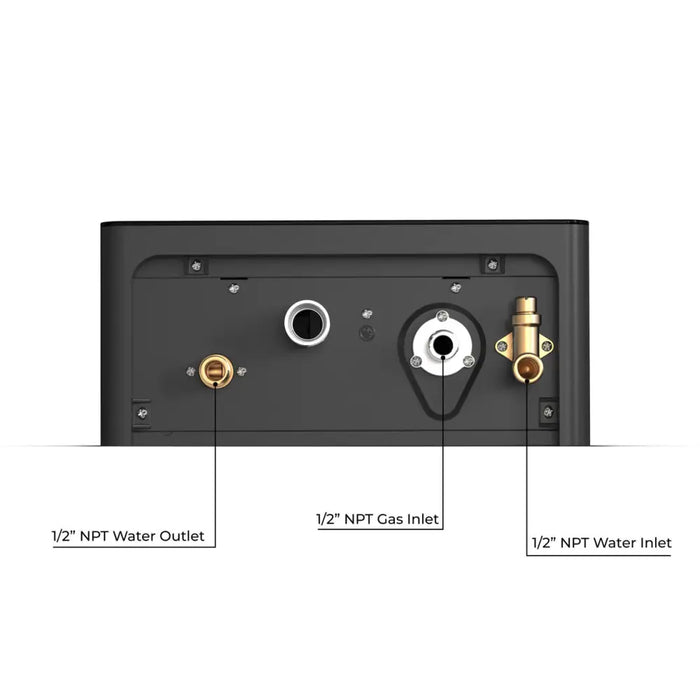 Eccotemp Smarthome SHLX Indoor 4.5 GPM Indoor Tankless Water Heater Lower Part