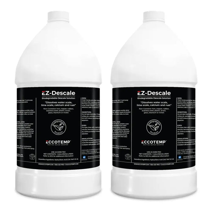 Eccotemp System 1 Gallon Descaler Solution 1 Gallon 2 Pack