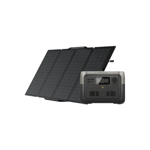 EcoFlow RIVER 2 Max Power Station + 160W Portable Solar