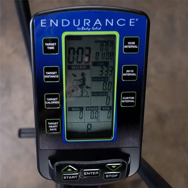 Body Solid Endurance Fan Bike Black - Fitness Upgrades