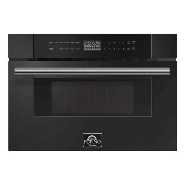 Forno Capoliveri 30 Inch 1.2 CU. FT. Microwave Drawer Defrost Rack Black