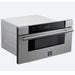 Forno Capoliveri 30 Inch 1.2 CU. FT. Microwave Drawer Defrost Rack Stainless Steel Side View