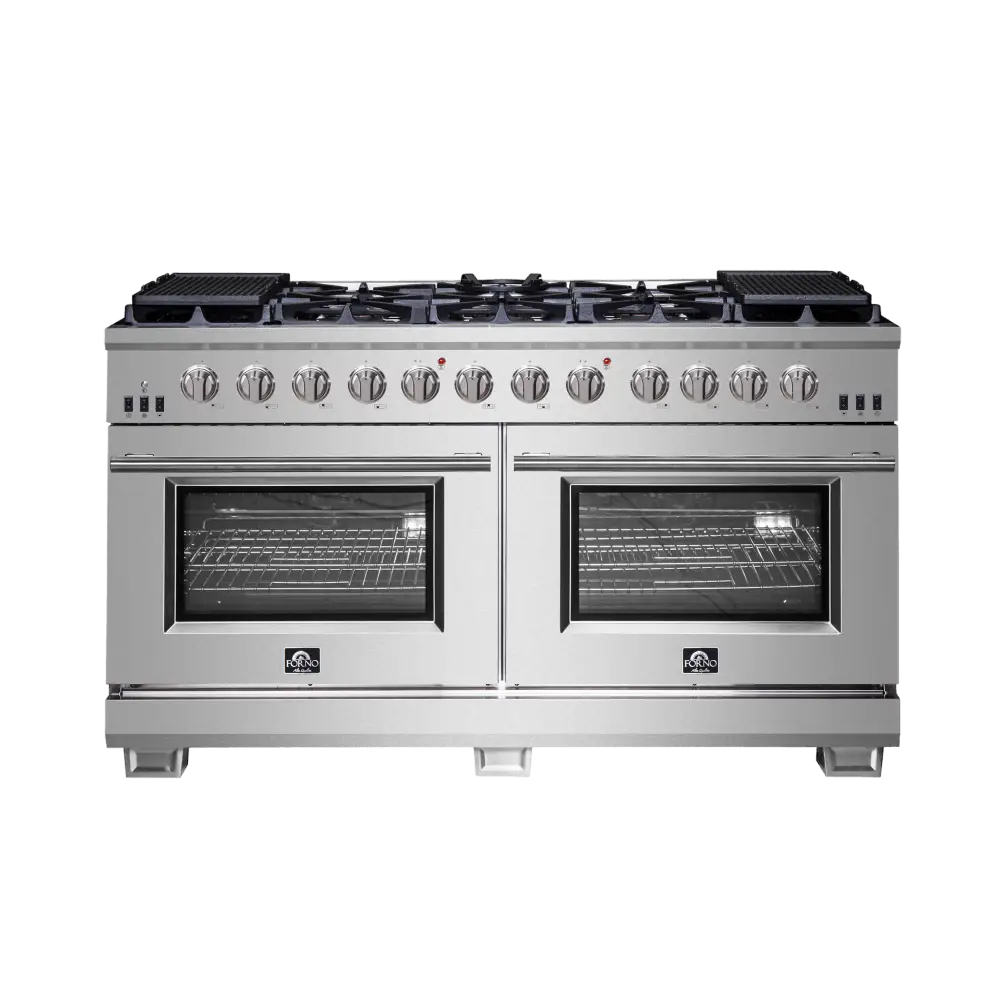 Forno Capriasca 60″ Freestanding Gas Range - Range/Dual Fuel