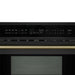 Forno Oliena Espresso 30 Inch 1.6 CU. FT. Built-In Microwave and Convection Oven Black Antique Brass Digital