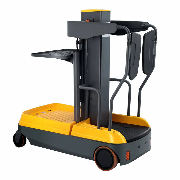 Fully Electric Mini Order Picker With Load Tray 200lbs.