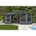 Gazebo Penguin Florence Solarium 12x18 Polycarbonate Roof