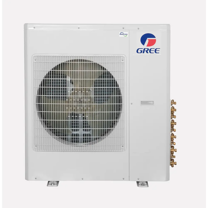 Gree 18K BTU 23 SEER Outdoor Mini-Split Multi-Zone Ultra Heat Pump Condenser Front View