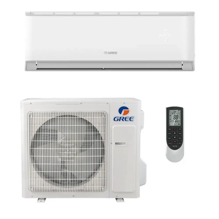 GREE Livo Gen4 24K BTU 18 SEER2 Wall Mount Mini-Split Single Zone Heat Pump - 4LIV24HP230V1A