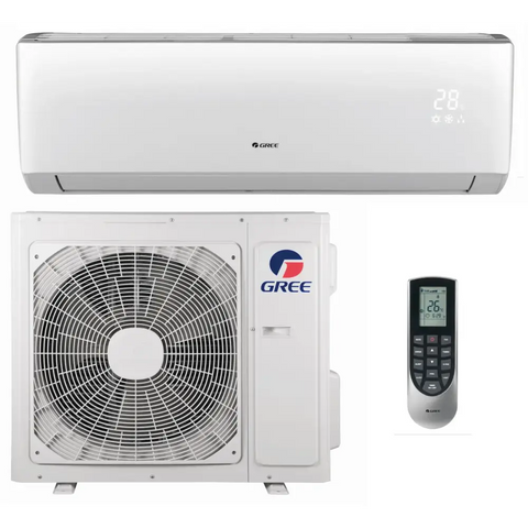 GREE Vireo+ Ultra 30K BTU 18 SEER Wall Mount Mini-Split Single Zone Heat Pump - VIRU30HP230V1A