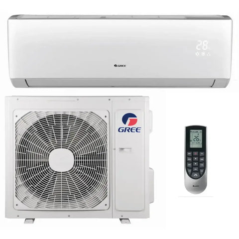 GREE Vireo+ Ultra 30K BTU 18 SEER Wall Mount Mini-Split Single Zone Heat Pump - VIRU30HP230V1A