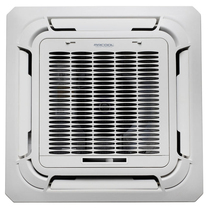 MRCOOL 24,000 BTU Heat Pump Ceiling Cassette Air Handler 230V - R410A Refrigerant