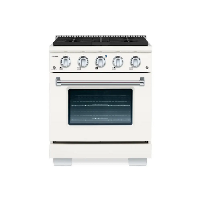 Buy Hallman Bold 30 Inch Induction Range With Chrome Trim The Trade