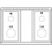 Hallman Bold Series 30 Inch Gas Freestanding Range With Brass Trim Dimensions