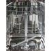 Hallman Industries 24 Inch 42 Decibel Dishwasher with Adjustable Rack, Tall Tub in Stainless Steel, Chrome Trim, and Classico Chrome Handle Part